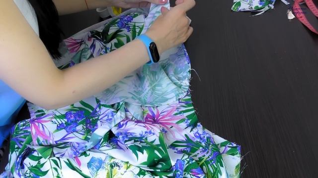 Как сшить платье с карманами на лето? СБОРКА 2 часть смотреть онлайн