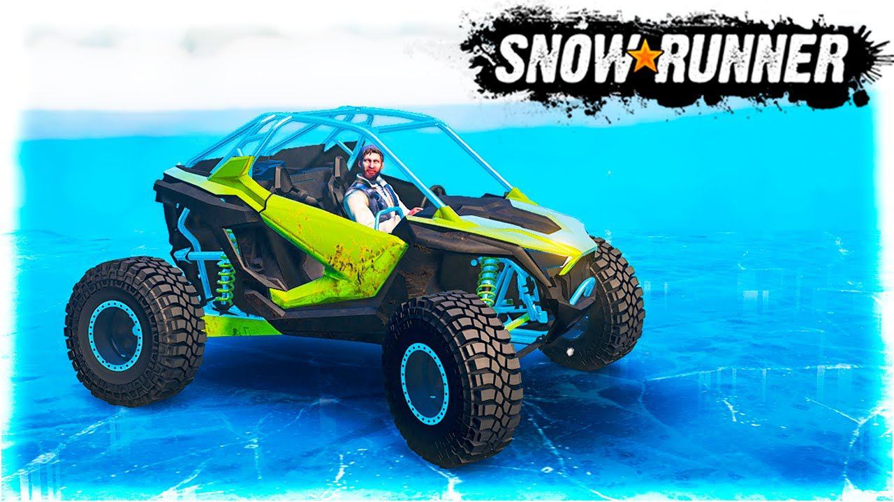 Гоняю на багги в SnowRunner | Обзор мода Frog's SXS смотреть онлайн