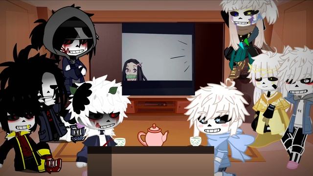 Sans aus react to nezuko ? смотреть онлайн
