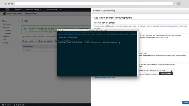 Introduction to AWS CodeCommit: Creating a Repo смотреть онлайн