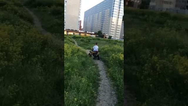 Тест электро квадроцикла 800watt смотреть онлайн