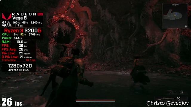 Remnant II - Ryzen 5 5600G Vega 7 - Ryzen 3 3200G Vega 8 - Ryzen 5 3400G Vega 11 смотреть онлайн