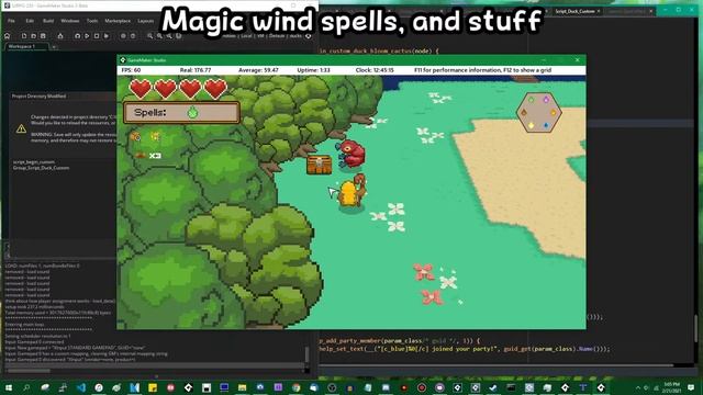 Duck Game Dev (Finishing Wind Spells) смотреть онлайн