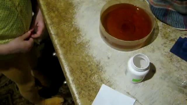 невидимые чернила (лимонная кислота и йод) смотреть онлайн