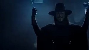 V значит Вендетта, финальная сцена в метро