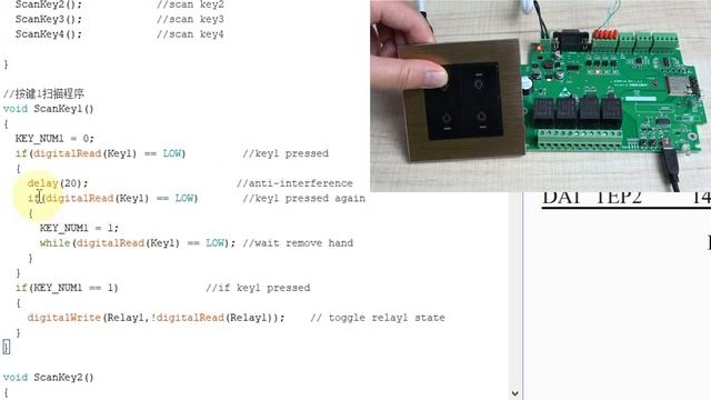 Lesson3- How to use Arduino to control relay by wall switch button смотреть онлайн