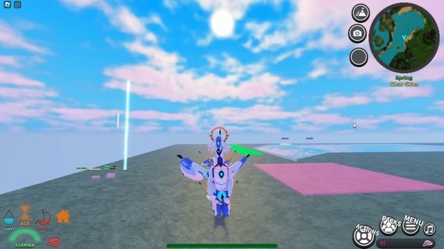 NEW Angelic Warden preview (Eyeball Angel) - Angelic Warden showcase??️Creatures of Sonaria dev смотреть онлайн