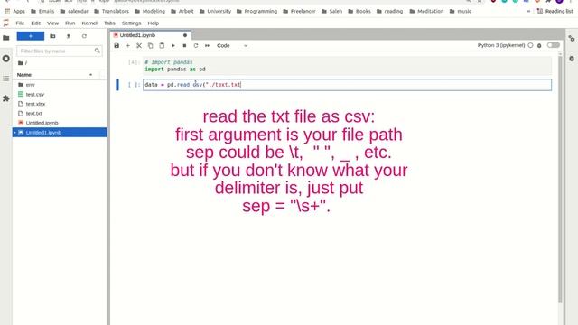 how to load txt file into pandas dataframe смотреть онлайн