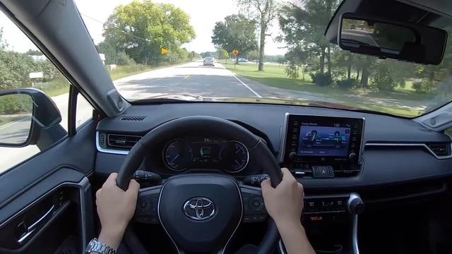 2019 Toyota RAV4 Hybrid Limited AWD - POV Test Drive (Binaural Audio) смотреть онлайн