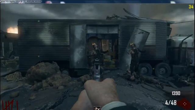 Como jugar Black Ops 2 Zombies offline смотреть онлайн
