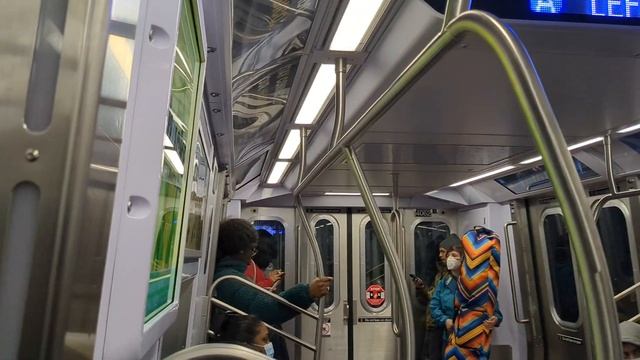NYCT Subway EXCLUSIVE: On-board Ozone Park-bound R211A (A) train: Broadway Junction to Rockaway Blv смотреть онлайн
