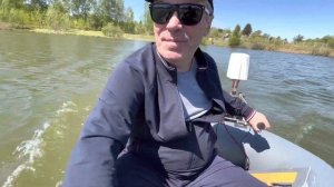 Лодочный электромотор из гироскутера