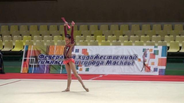 Качалова Арина, булавы. Командное Первенство Москвы. 29.03.13 смотреть онлайн