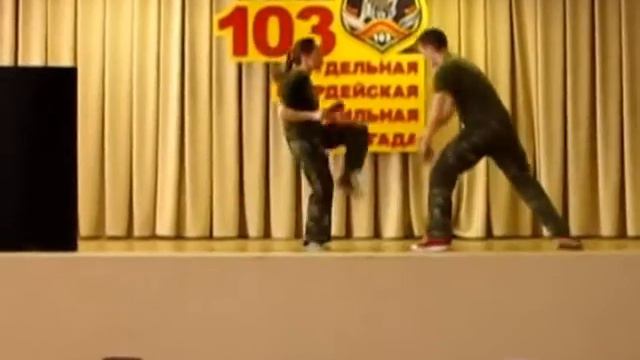 Показательные выступления клуба "Защитник" в 103 мобильной бригаде г. Витебск смотреть онлайн
