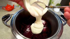 Холодник по-белорусски. Холодник из свеклы на кефире. Свекольник