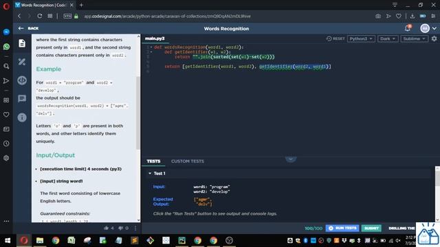 Python - CodeSignal Words Recognition 44 смотреть онлайн