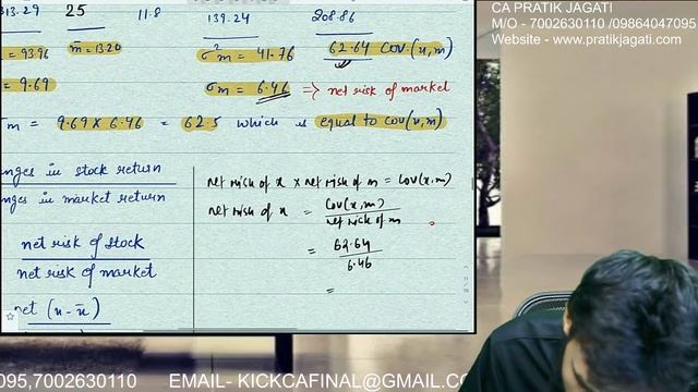 Portfolio Management Revision - All Concepts + ICAI SM Questions | SFM | Pratik Jagati смотреть онлайн