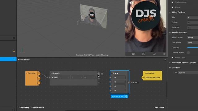 Control Texture Opacity With Patches! | Spark AR Studio Tutorial! Create Your  Own Instagram Filter