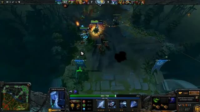 Секреты игры за Drow Ranger смотреть онлайн