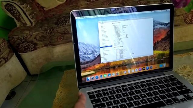 MACBOOK PRO RETINA 13 INCH EARLY 2015
2.7 GHZ DUAL CORE INTEL CORE I5