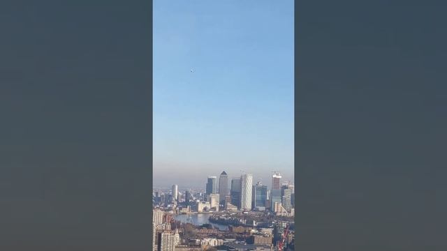 Вид с небоскрёба в Лондоне. Скайгарден 36й этаж смотреть онлайн
