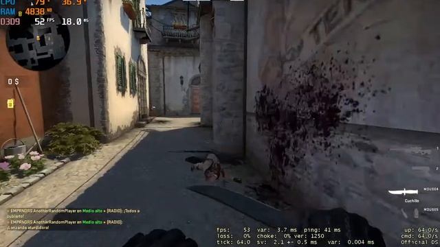 Benchmark CSGO i3 9100F GT 710 смотреть онлайн