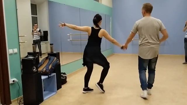 SALSA CUBANA (CASINO) Intermediate. Stanislav Shvetsov & Olga Samoilova смотреть онлайн