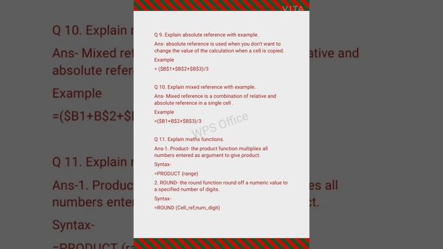 Class-6 Ch-6 function and formula in MS Excel смотреть онлайн