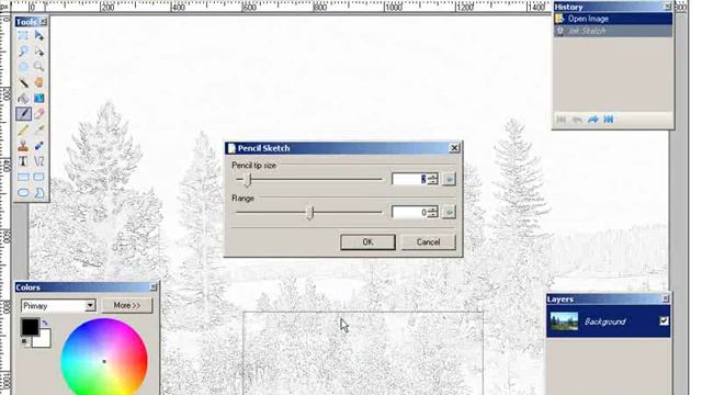 Make picture look like a sketch or painting with paint net смотреть онлайн