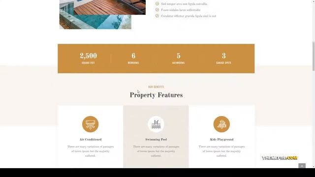 Piltos - Single Property WordPress Theme apartment development Sana смотреть онлайн