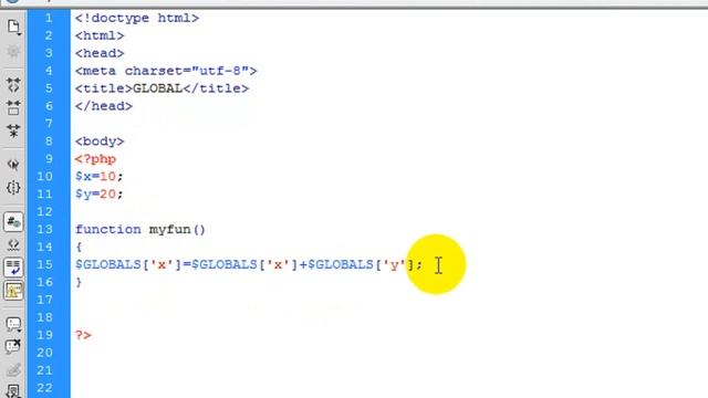 SUPER GLOBAL VARIABLE IN PHP $server and $Global смотреть онлайн