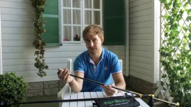 палки для скандинавской ходьбы обзор модели Nordic Fit One смотреть онлайн