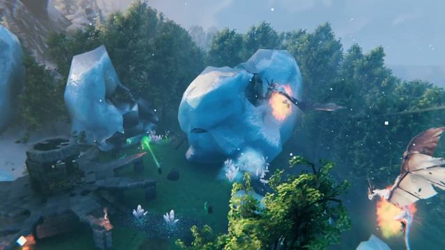 Valheim: Icy Meadows Stronghold Event - Viking Playground Server смотреть онлайн
