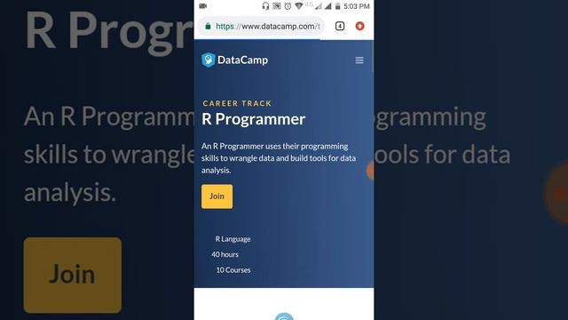#Learnfreely in #DataCamp.com смотреть онлайн