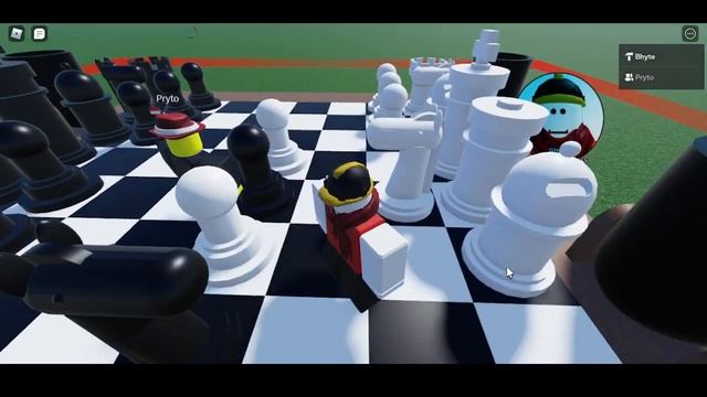We made a chess game (Roblox) смотреть онлайн