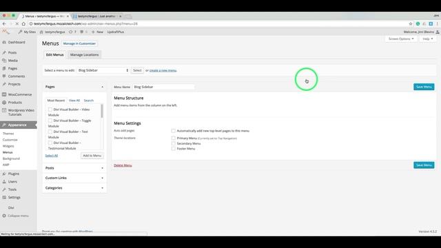 How to add menus to your website with WordPress and Divi смотреть онлайн