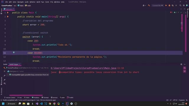 Estructuras de control - SWITCH - MASTER EN JAVA - #10 смотреть онлайн