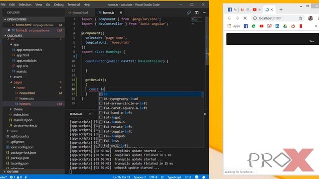 Getting Started with Mobile Apps Development | Ionic 3 | Love Calculator App смотреть онлайн