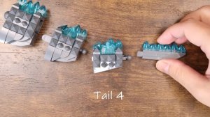 Godzilla & KingGhidorah Unofficial LEGO Mashup