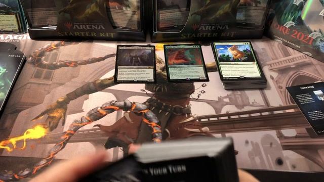 Core 2021 Arena Starter deck set full unboxing every card shown Magic the Gathering MTG M21 Ikoria смотреть онлайн