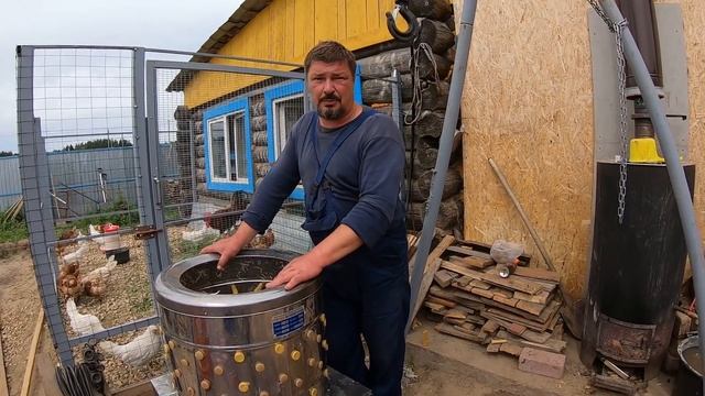 Как ощипать курицу быстро | Бройлеры Ощип за 1 Минуту | Нужна ли Перощипальная машина NT-600 ОТЗЫВ смотреть онлайн