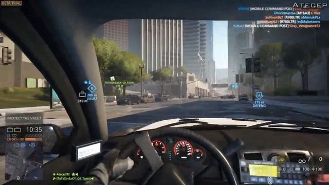 Battlefield: Hardline on HD 5770 + Phenom II x4 965 BE (CLOSED BETA) смотреть онлайн