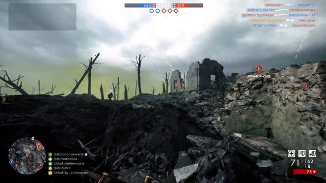 SMG 08/18 is too good! - Battlefield 1 best Assault Class weapon смотреть онлайн