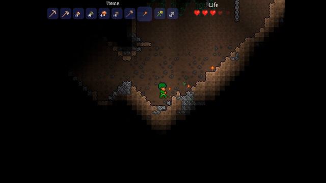 Terraria tutorial Для новичков Part 1 ( старая версия игры ) смотреть онлайн