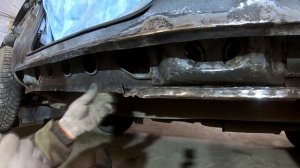 Порог из профиля 100*100, нива шевроле...