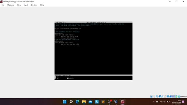 Jaringan Client Server ( Debian 11 & Windows 11 ) смотреть онлайн