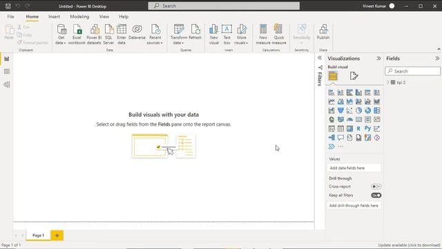 PBIVizEdit Dual Axis Line with KPI Legend and Base - Power BI Custom Visual смотреть онлайн