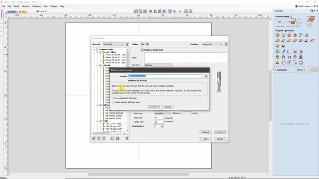 The Vectric Tool Database – Tool Naming Conventions смотреть онлайн