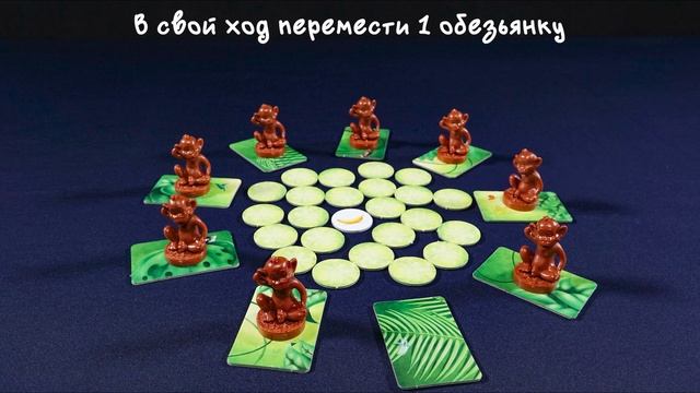 Остров обезьян (Monkeyland) - Обзор настольной игры (от 5 лет) на OMGames Kids