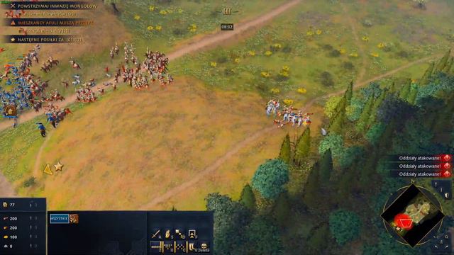 Krzyżacko-Mongolska inwazja, hehe... | Age of Empires IV: The Sultans Ascend смотреть онлайн